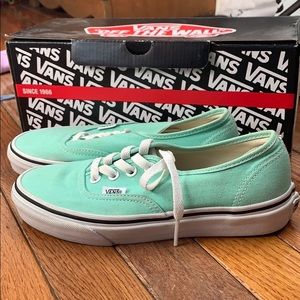 Teal Classic Vans